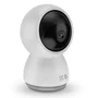 SPC Cámara de Videovigilancia SPC Lares 360 Full HD - Giro 360° Interior con Visión Nocturna, Detección de Personas/Sonido, Seguimiento, Audio Bidireccional, Control por App
